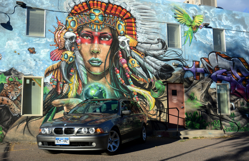 Illustration for article titled Downtown Denver Mural Drive (with bonus homeless)
